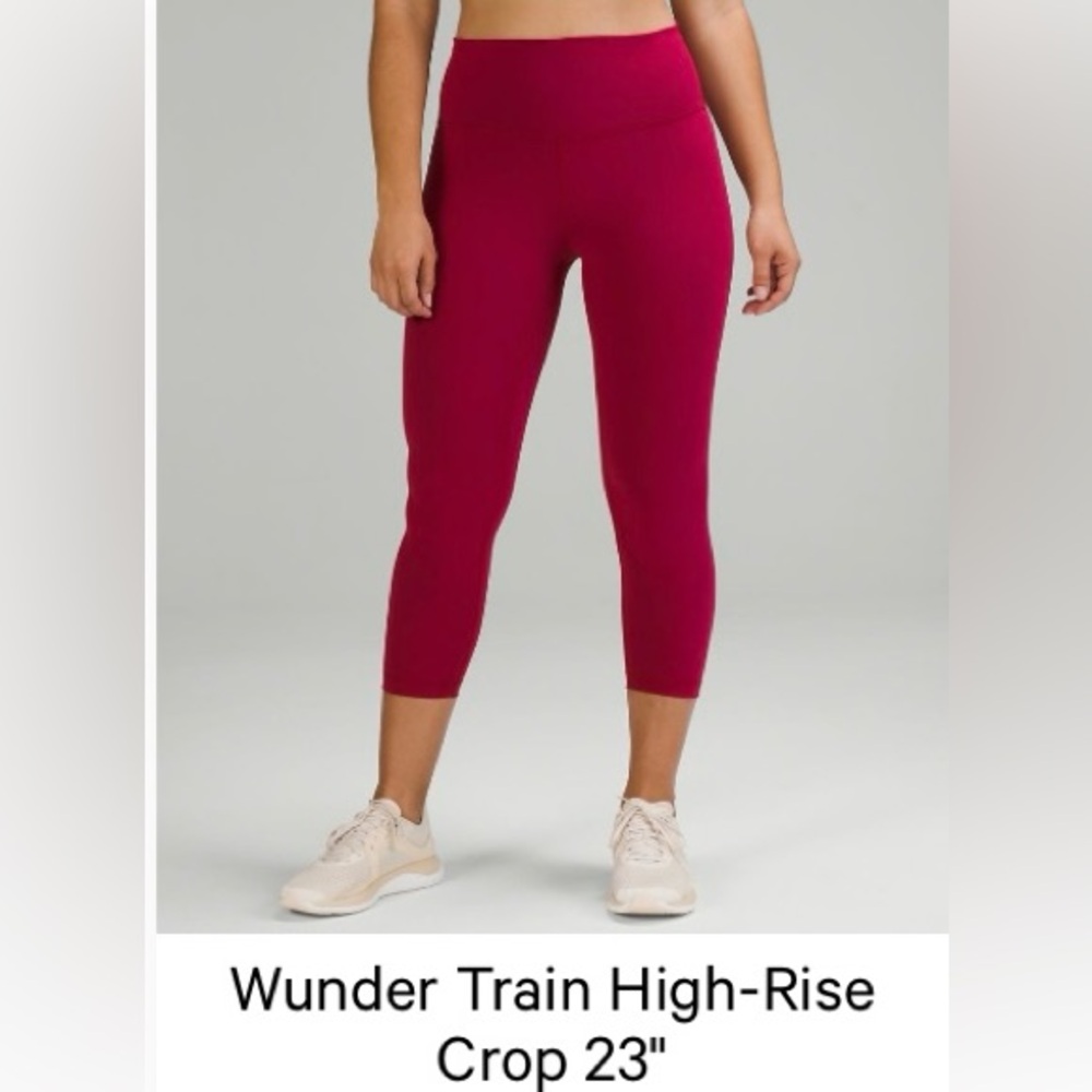 Lululemon Athletica Wunder Train leggings